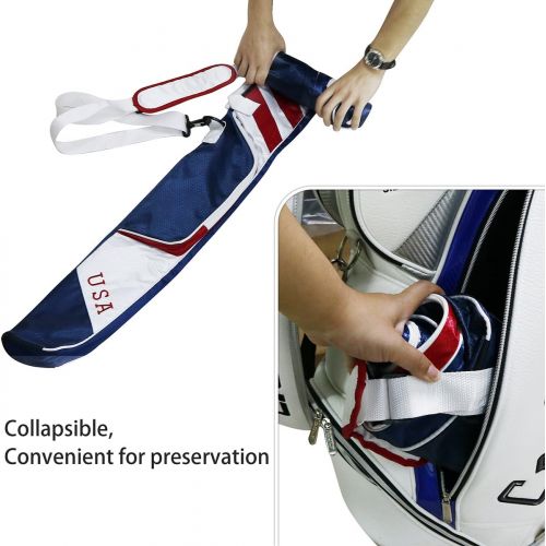  Craftsman Golf Stars and Stripes American USA US Flag Club Case Sunday Bag Red White Blue for 6-7 Clubs 49