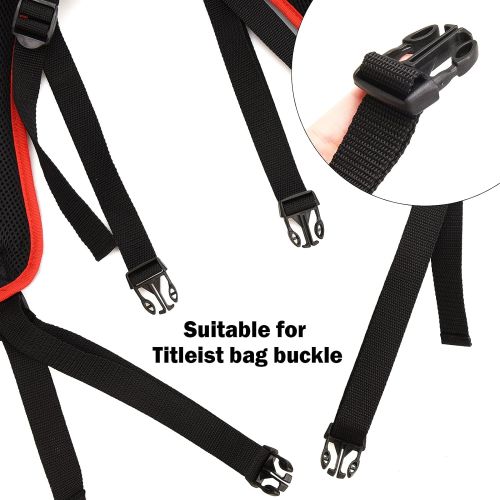  Craftsman Golf Quick Side Release Plastic Buckle Golf Bag Shoulder Straps