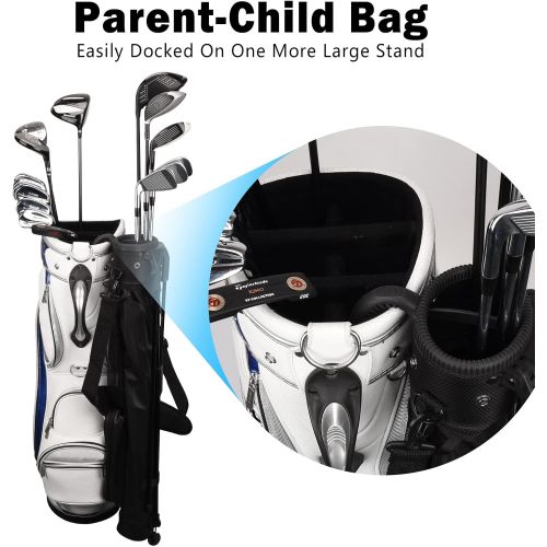  Craftsman Golf Lightweight Carry Sunday Bag with Stand Multicolor Perfect for Driving Range ,Par 3 Course