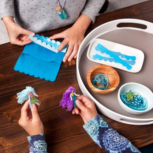  [아마존베스트]Craft-tastic  I Love Mermaids Kit  Craft Kit Includes 6 Mermaid-Themed Projects