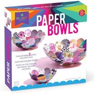 [아마존베스트]Craft-tastic  Paper Bowl Kit  Craft Kit Makes 3 Different-Sized Decorative Bowls