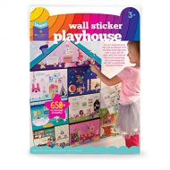 Craft-tastic Jr ? Wall Sticker Playhouse ? 3-Foot Tall Dreamhouse with Over 650 Reusable Stickers