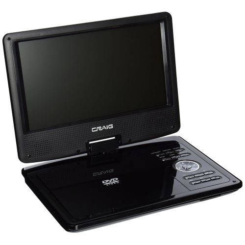  Craig Electronics CTFT713 9-Inch TFT Swivel Screen Portable DVDCD Player with Remote Control