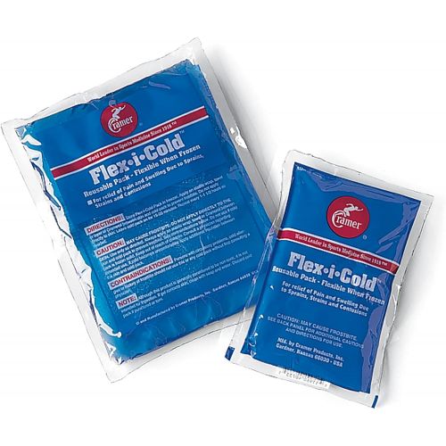  Cramer Flex-I-Cold Pack for Sports Teams, Trainers, and Everyday Use, Flexible Ice Pack, Instant Pain Relief, Manage Swelling, Soothing Cold Relief, First Aid Treatment, Pack of 12