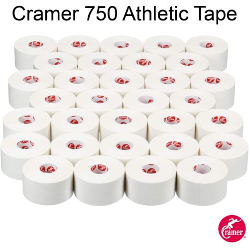  Cramer Team Color Athletic Tape for Ankle, Wrist, and Injury Taping, Helps Protect and Prevent Injuries, Promotes Faster Healing, Athletic Training First Aid Supplies, 1.5 Inch, Bu