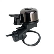 Crane Bike Bell, Flex-Tite Bicycle Bell, Made in Japan for City Bikes, Cruisers, Road Bikes or MTB, Micro-Adjustable clamp