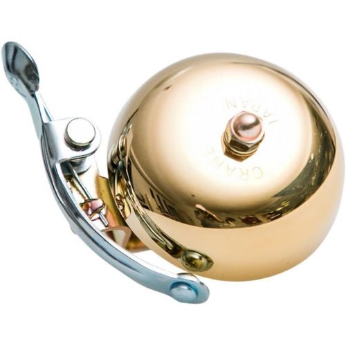  Crane Bell Suzu Brass Bicycle Bell with Steel Band Mount