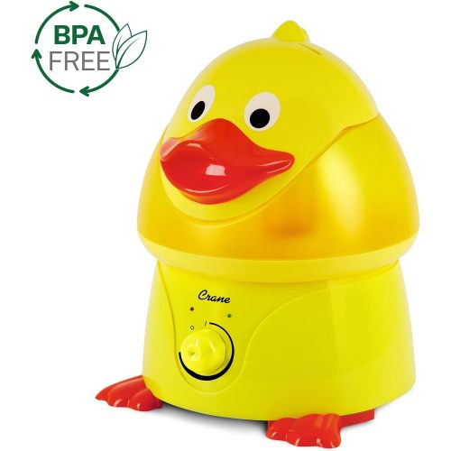  Crane USA Filter-Free Cool Mist Humidifiers for Kids, Cow