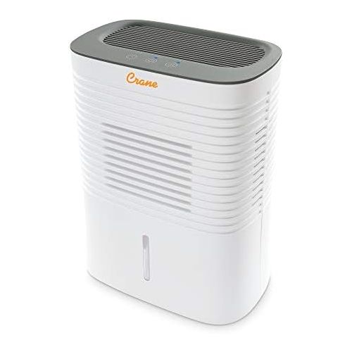  Crane USA Dehumidifier Moisture Removal and Odor Reduction for up to 300 Sq Feet