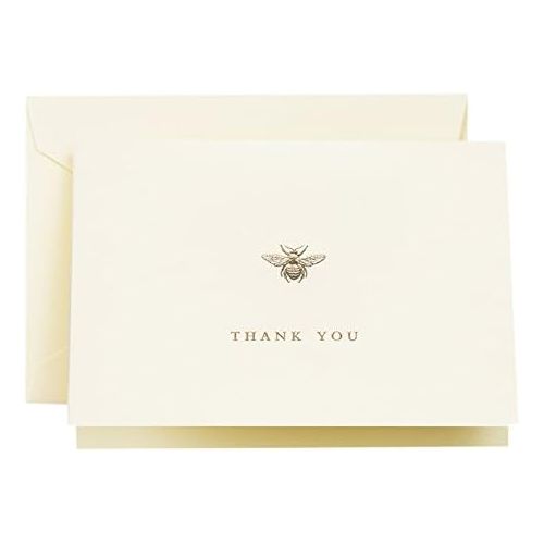  Crane & Co. Engraved Bumble Bee Thank You Note (CT1644)