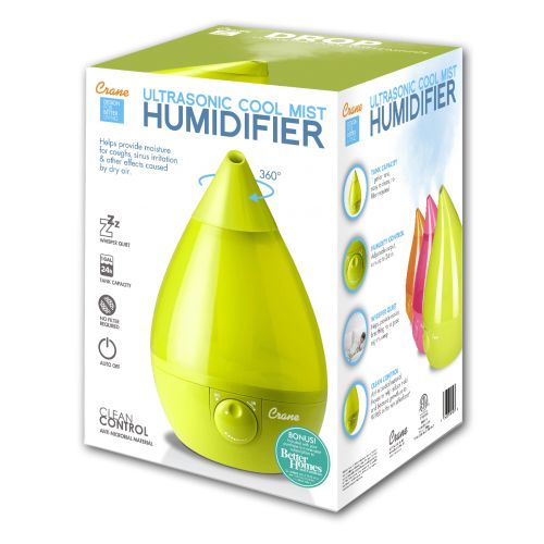  Crane USA Crane Drop Ultrasonic Cool Mist Humidifier - Green