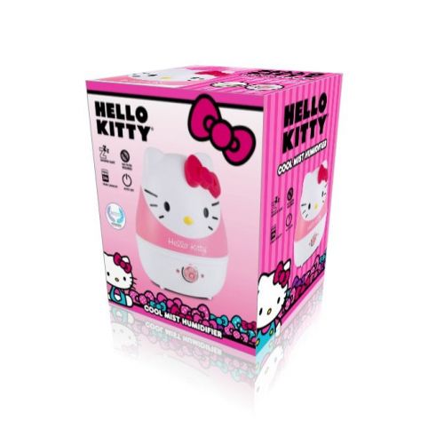  Crane USA Crane - Adorable Ultrasonic Cool Mist Humidifier Hello Kitty - EE-4109, Pink & White