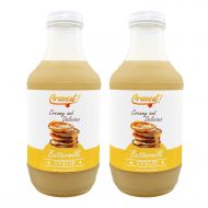 Crave It Buttermilk Syrup  16 fl oz Creamy Maple Flavor  4 Pack