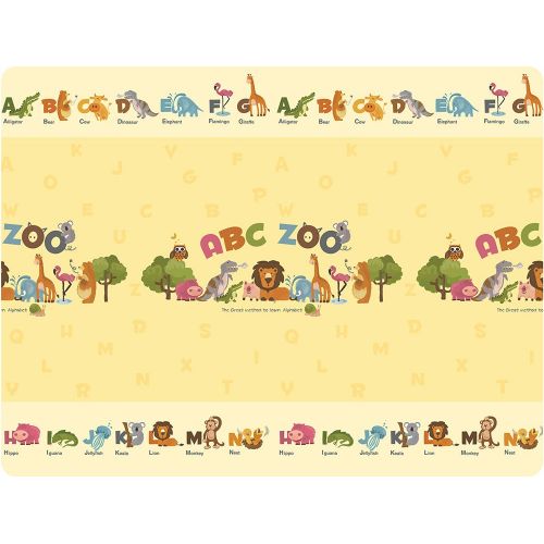  CrawLNRoll Eco-friendly Baby playmat_Flower BudAlphabet _Large