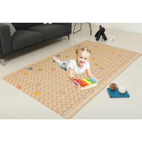  CrawLNRoll Eco-friendly Baby playmat_Flower BudAlphabet _Large