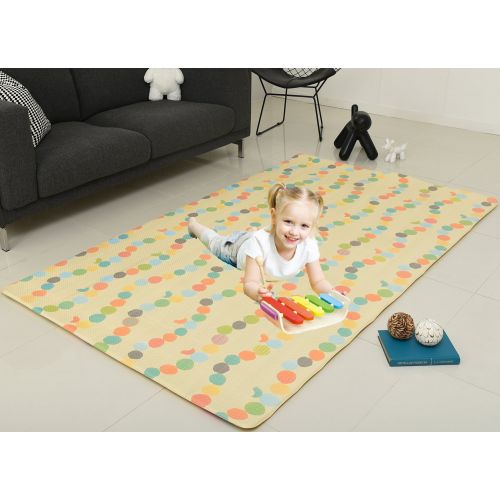  CrawLNRoll Eco-friendly Baby playmat_Flower BudAlphabet _Large