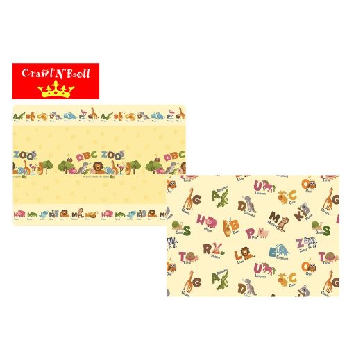  CrawLNRoll Eco-friendly Baby playmat_Flower BudAlphabet _Large