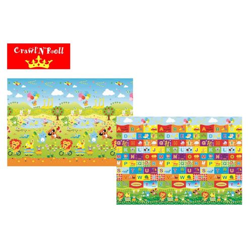  CrawLNRoll Eco-friendly Baby playmat_Flower BudAlphabet _Large