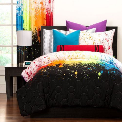  Crayola Cosmic BurstFullQueen Comforter Set