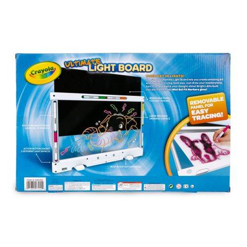  Crayola Ultimate Light Board Drawing Tablet, Ages 6+