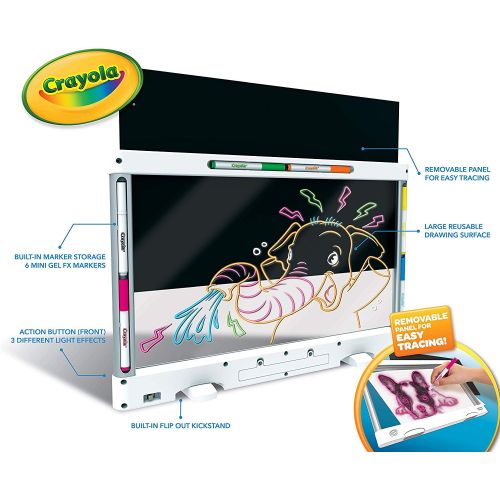  Crayola Ultimate Light Board Drawing Tablet, Ages 6+