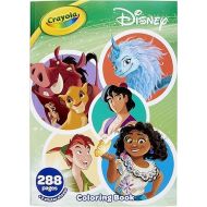 Crayola 288pg Disney Animation Coloring Book with Sticker Sheets, Gift for Girls & Boys, Ages 3+