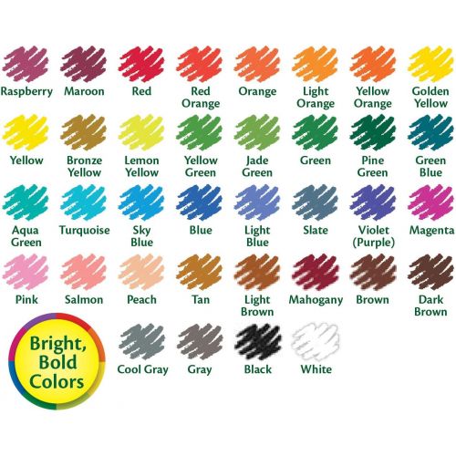  [아마존베스트]Crayola Colored Pencils, 36 Premium Quality, Long-Lasting, Pre-Sharpened Pencils Non-Toxic Colored Pencil Set For Adult Coloring Books or Kids 4 & Up, Great For Shading, Gradation,