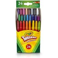 [아마존베스트]Crayola Mini Twistables Crayons, 24 Classic Crayola Colors Non-Toxic Art Tools for Kids & Toddlers 3 & Up, Great for Kids Classrooms or Preschools, Self-Sharpening No-Mess Twist-Up
