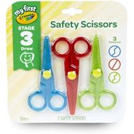 [아마존베스트]Crayola My First Safety Scissors, Toddler Art Supplies, 3ct