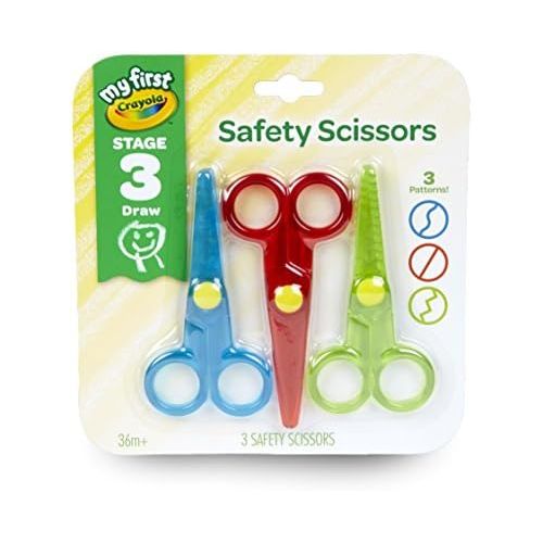  [아마존베스트]Crayola My First Safety Scissors, Toddler Art Supplies, 3ct