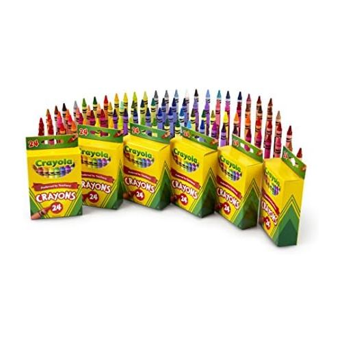  [아마존베스트]Crayola Crayons, School & Art Supplies, Bulk 6 Pack of 24Count