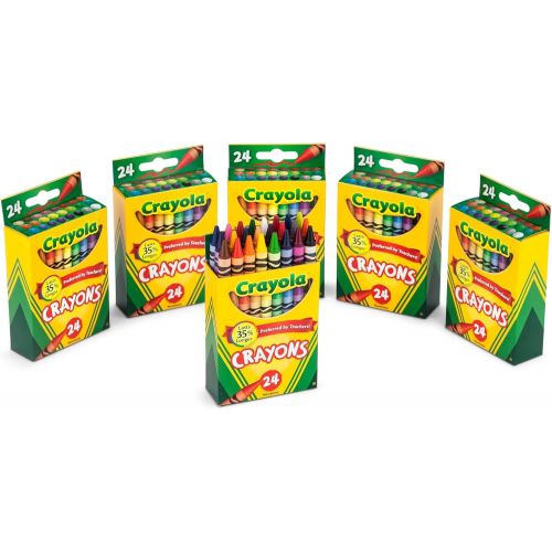  [아마존베스트]Crayola Crayons, School & Art Supplies, Bulk 6 Pack of 24Count