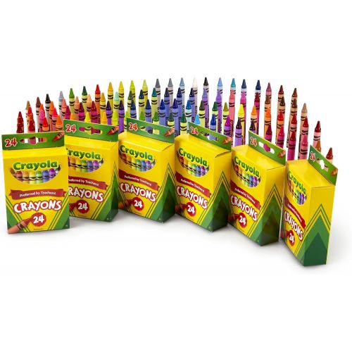  [아마존베스트]Crayola Crayons, School & Art Supplies, Bulk 6 Pack of 24Count