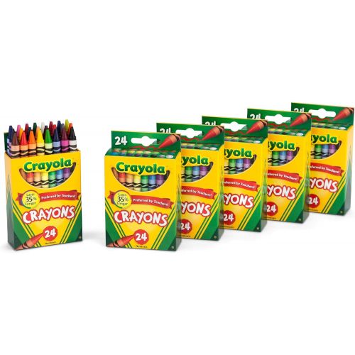  [아마존베스트]Crayola Crayons, School & Art Supplies, Bulk 6 Pack of 24Count