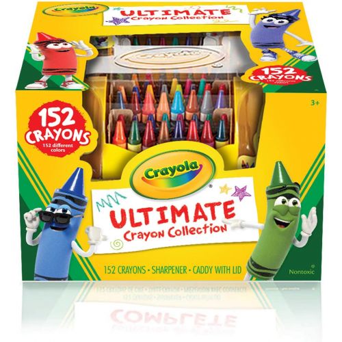  [아마존베스트]Crayola Ultimate Crayon Collection, 152 Pieces, Coloring Supplies, Styles May Vary, Gift