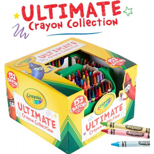 [아마존베스트]Crayola Ultimate Crayon Collection, 152 Pieces, Coloring Supplies, Styles May Vary, Gift