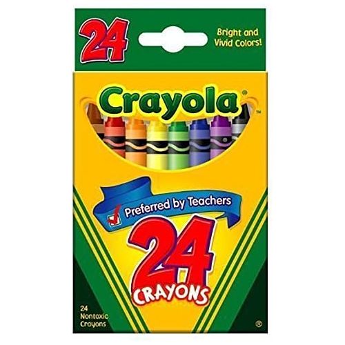  [아마존베스트]Crayola Crayons 24 Count - 2 Packs