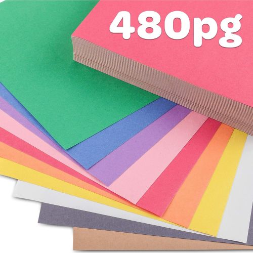  [아마존베스트]Crayola Bulk Construction Paper, Back to School Supplies, 10 Colors, 480 Count