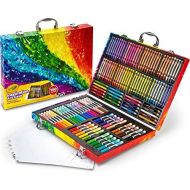 [아마존베스트]Crayola 140 Count Art Set, Rainbow Inspiration Art Case, Portable Art & Coloring Supplies, Gifts for Kids, Age 4, 5, 6