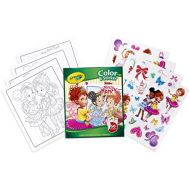 [아마존베스트]Crayola Fancy Nancy Coloring Pages & Sticker Sheets, Gift for Girls, Ages 3, 4, 5, 6, 7, Multicolor