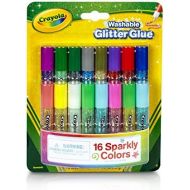 [아마존베스트]Crayola; Mini Washable Glitter Glue; Art Tools; 16 ct.; 16 Sparkly Colors; Great for Arts and Crafts