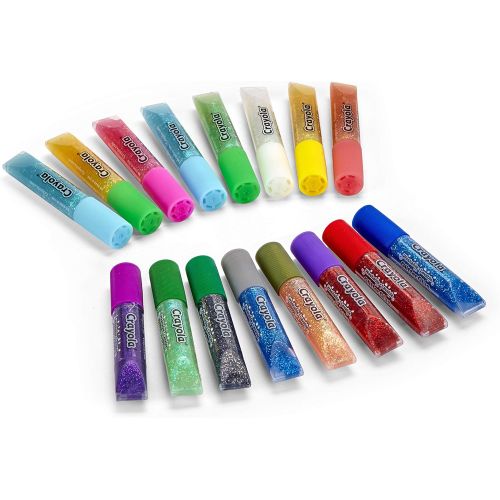  [아마존베스트]Crayola; Mini Washable Glitter Glue; Art Tools; 16 ct.; 16 Sparkly Colors; Great for Arts and Crafts