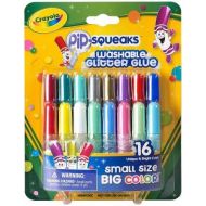 [아마존베스트]Crayola Pip-Squeaks Washable Glitter Glue 16/Pkg-