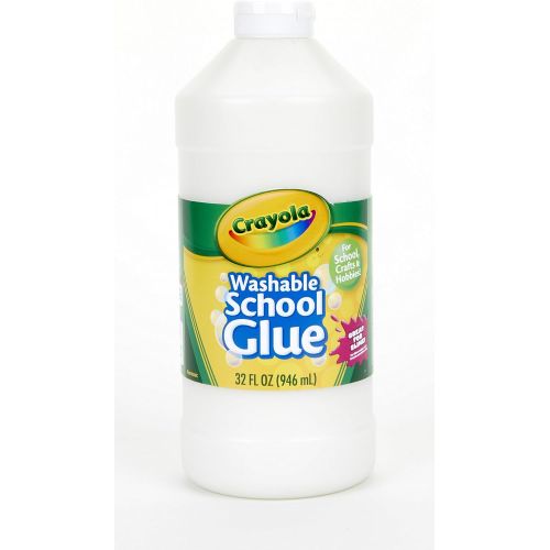  [아마존베스트]Crayola Washable School Glue for Kids, Bulk Glue, 32 oz