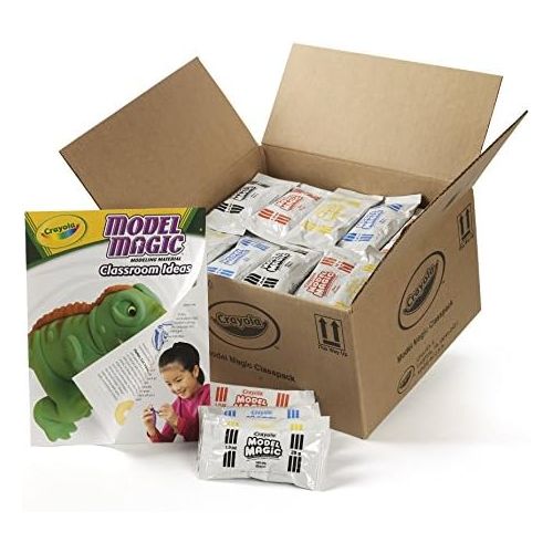  [아마존베스트]Crayola Model Magic, School Supplies Classpack, Modeling Clay Alternative, 1 oz, Packs, 75 Count