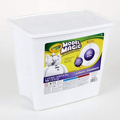  [아마존베스트]Crayola Model Magic White, Modeling Clay Alternative, 2 lb. Bucket, Gift
