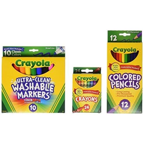  [아마존베스트]Crayola Back To School Supplies, Grades 3-5, Ages 7, 8, 9, 10 (Amazon Exclusive)