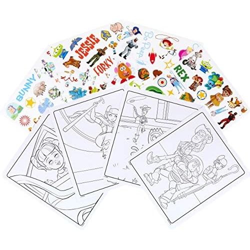  [아마존베스트]Crayola Toy Story 4 Coloring Pages & Stickers, Gift for Kids, Age 3, 4, 5, 6, 7