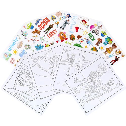  [아마존베스트]Crayola Toy Story 4 Coloring Pages & Stickers, Gift for Kids, Age 3, 4, 5, 6, 7