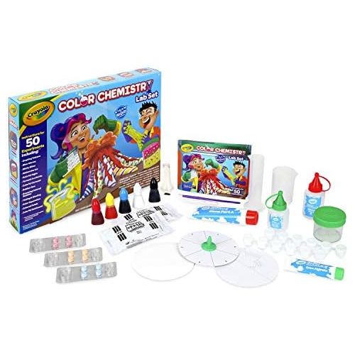  [아마존베스트]Crayola Color Chemistry Set for Kids, Steam/Stem Activities, Gift for Ages 7, 8, 9, 10